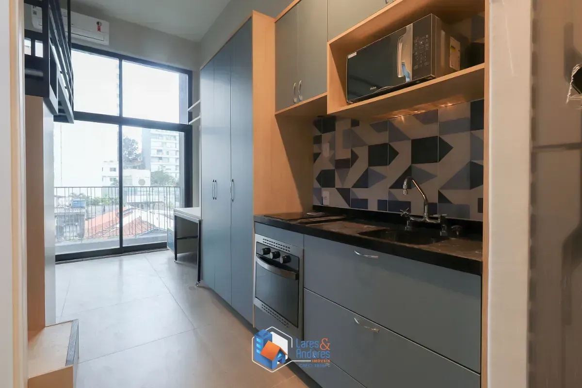 Imagem Apartamento para venda em Pinheiros com 1 quarto, sendo 1 suíte, 26m²