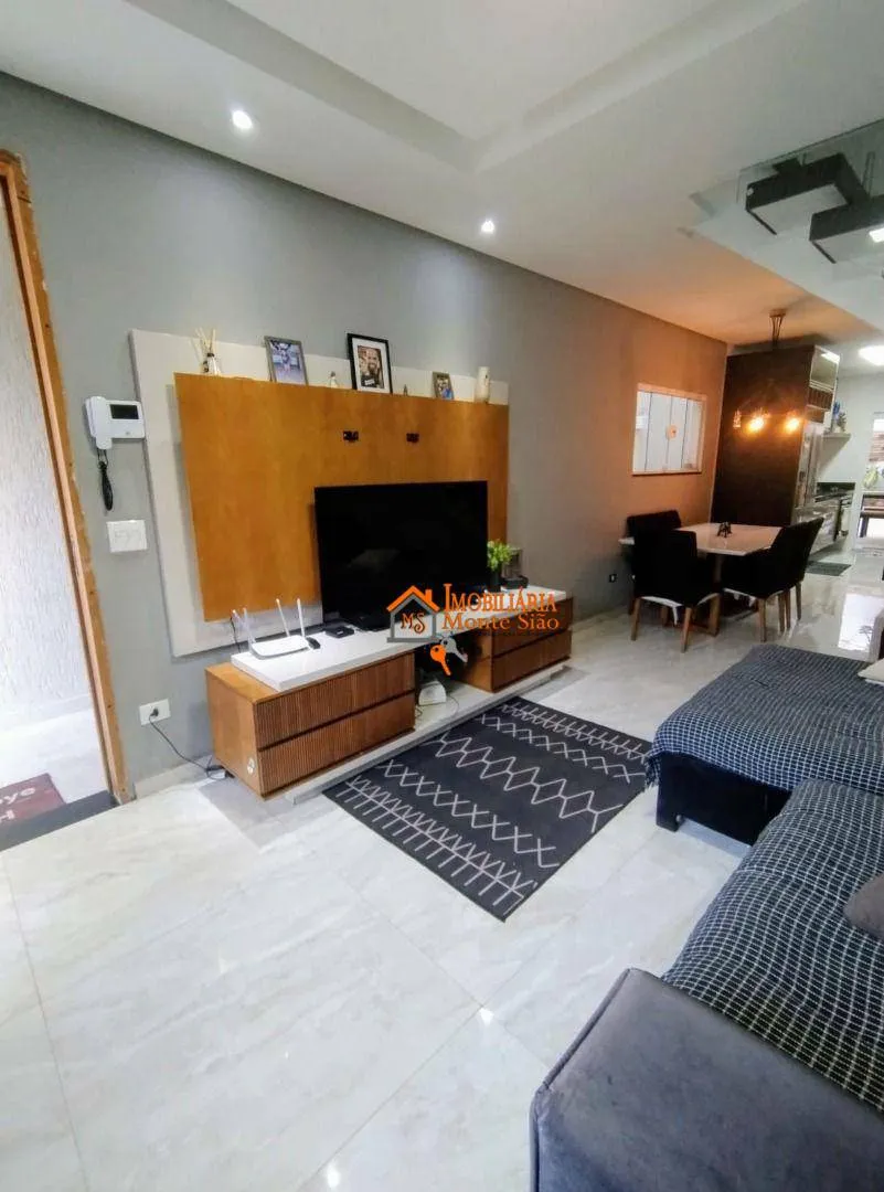 Imagem Sobrado com 3 dormitórios à venda, 100 m² por R$ 741.899,00 - Jardim do Papai - Guarulhos/SP