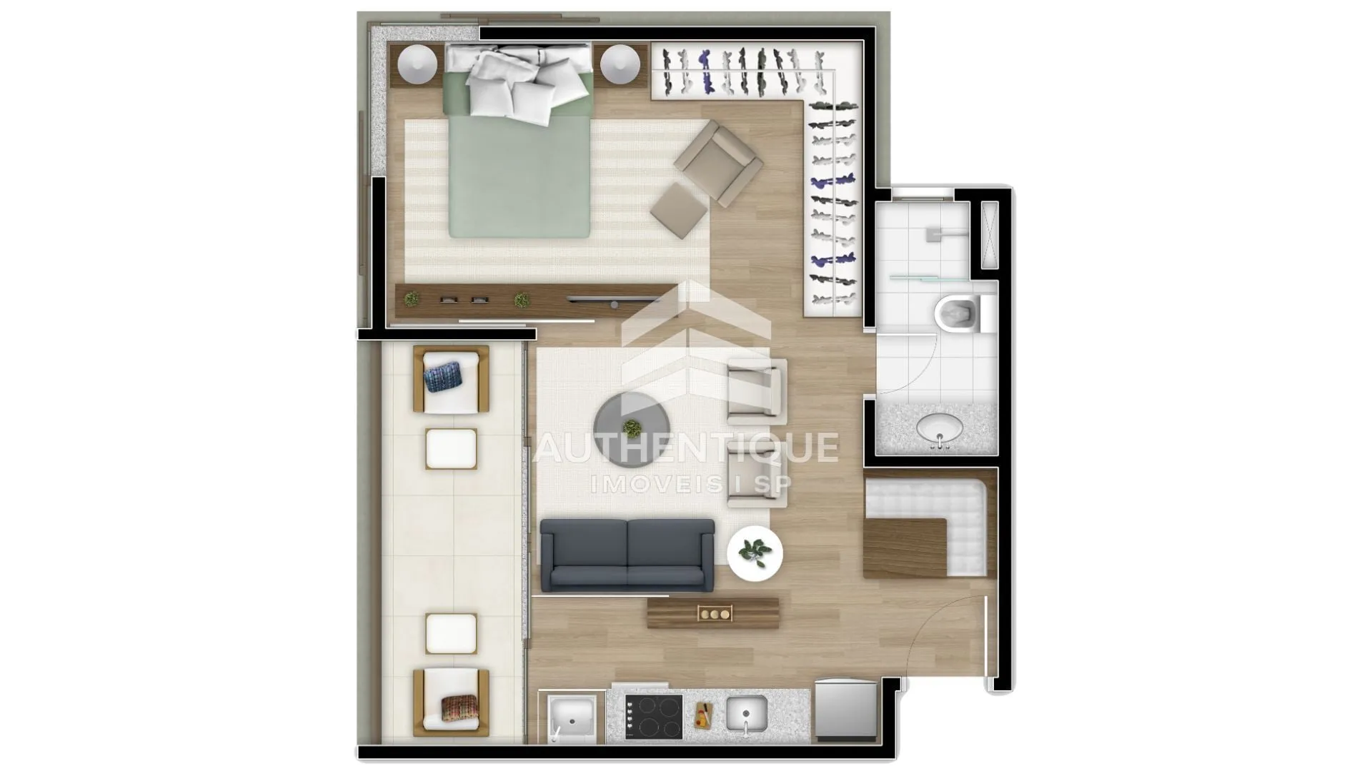 Imagem Home Studio 47 Pinheiros - Apartamento à venda em São Paulo/SP