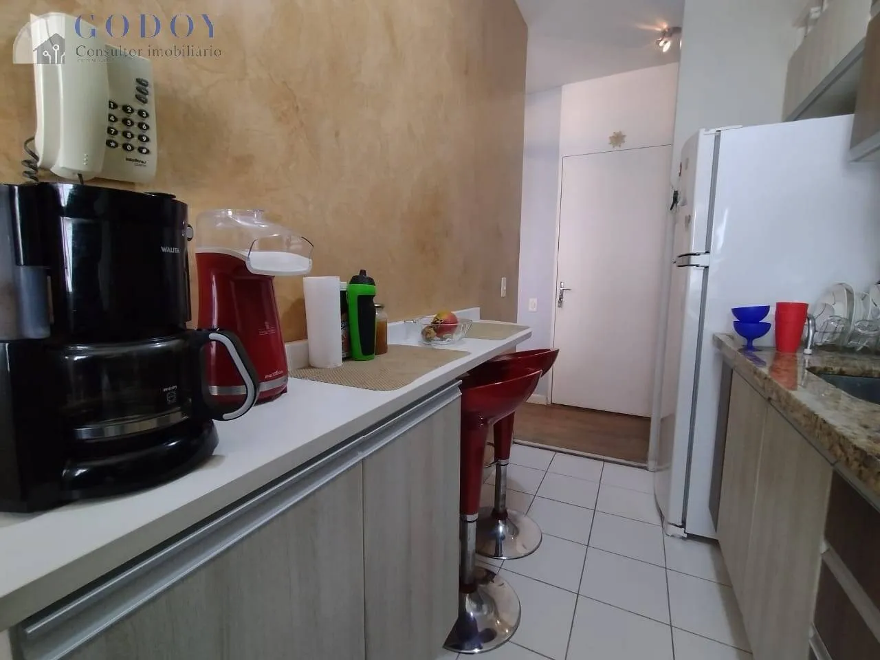 Imagem Apartamento à venda 2 Quartos, 1 Vaga, 56M², Vila São Geraldo, Taubaté - SP | Jardim das Orquídeas