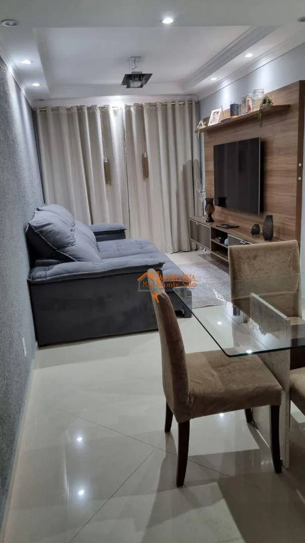 Imagem Apartamento com 3 dormitórios à venda, 76 m² por R$ 647.000,00 - Vila Rosália - Guarulhos/SP