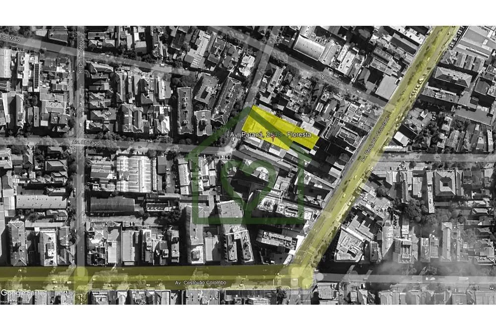 Imagem Terreno limpo, plano em excelente localização. Medindo 30,00 x 64,84 (média), com índice constru...