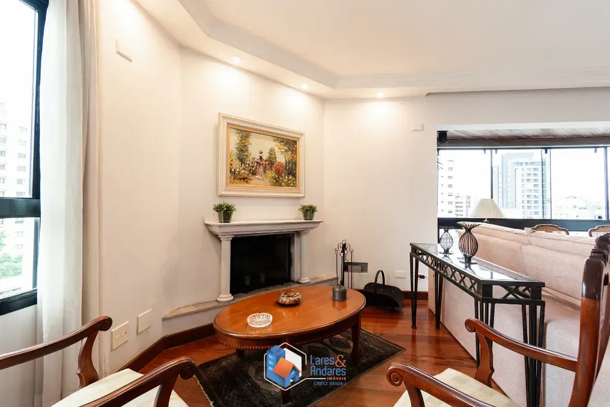 Imagem Apartamento para venda em Moema com 4 quartos, sendo 3 suítes, 164m²