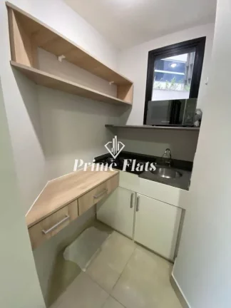 Imagem Flat disponível para locação no Hotel Massis, com 50m², 1 dormitório e 1 vaga de garagem