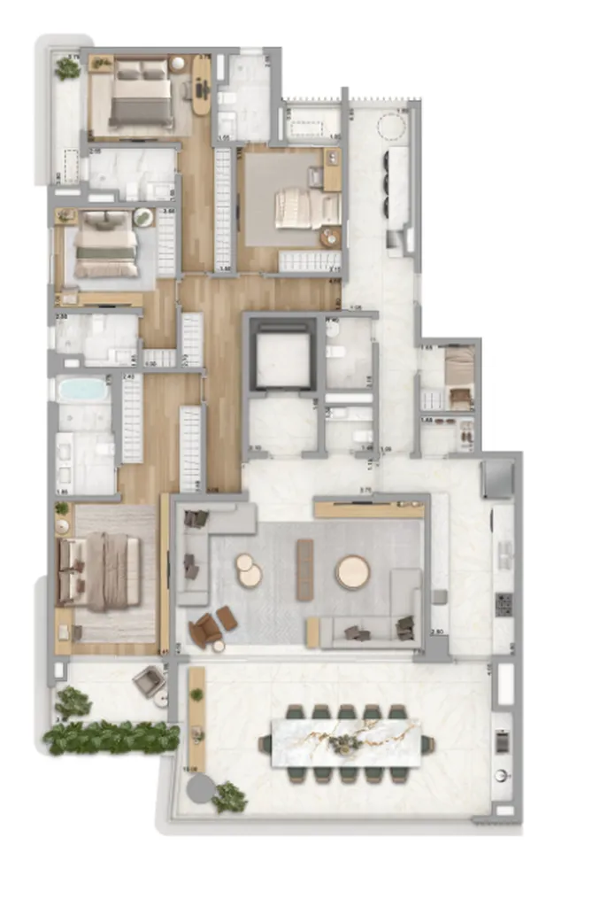 Imagem Zen Cyrela e Yoo - Apartamento à venda no bairro Ibirapuera - São Paulo/SP
