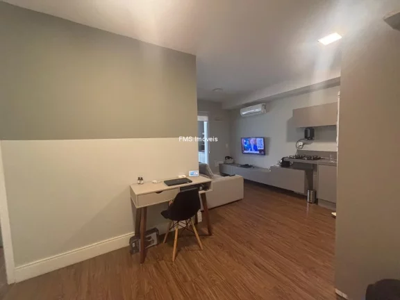 Imagem Apartamento à venda na Consolação - São Paulo: 2 quartos, 1 sala, 2 banheiros, 1 vaga de garagem - 64m² de área.