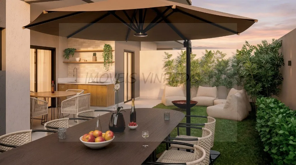 Imagem Apartamento garden com quintal no Condomínio Prestige Vinhedo, com 271,07 m² para venda em Vinhedo.