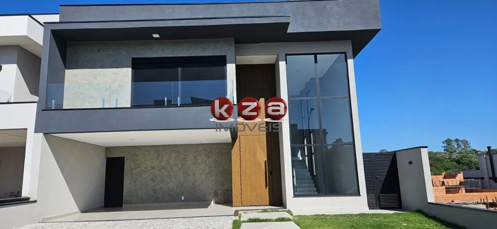 Foto do imóvel Belíssima casa a venda no condomínio Mont'Alcino em Valinhos-SP. 210 metros, 3 suítes, ampla sala, piscina, gourmet, 5 banheiros, 4 vagas,
