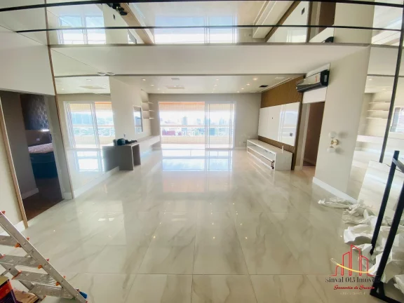Imagem Apartamento 4 suites com piscina na sacada no canto do forte
