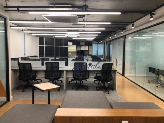 Imagem Sala comercial com 280m², no conceito Plug...Play