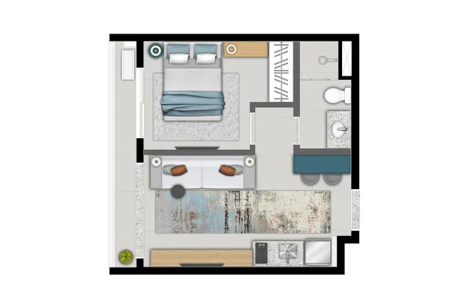 Imagem Apartamento com 1 Quarto à Venda, 32 m² em Vila Mariana - São Paulo