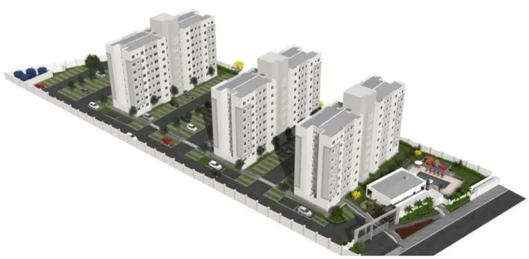 Imagem Apartamento com 2 Quartos à Venda, 42 m² em Chácaras São Pedro - Aparecida de Goiânia