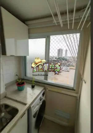 Imagem APARTAMENTO 48M² SEMIMOBILIADO COM 02 DORMITÓRIOS NA AV CANGAIBA