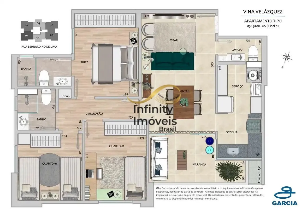 Imagem VINA VELASQUEZ - Apartamento à venda no bairro Gutierrez - Belo Horizonte/MG