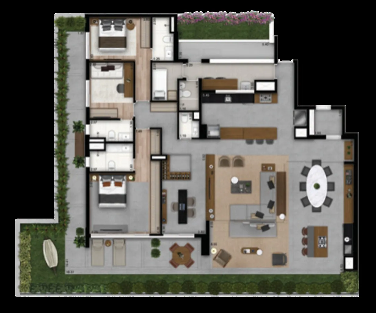 Imagem APARTAMENTO RESIDENCIAL em São Paulo - SP, Brooklin Paulista