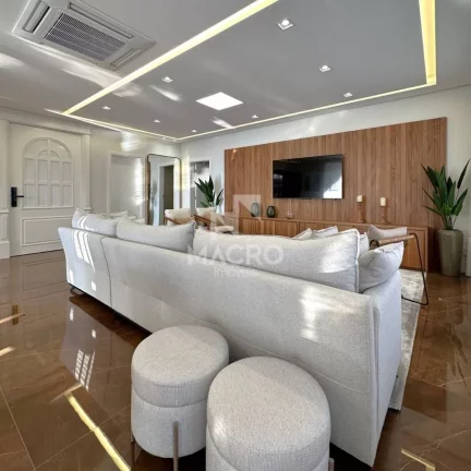 Imagem Cobertura 100% mobiliada | Centro | 3 quartos (3 suítes) | 225m²