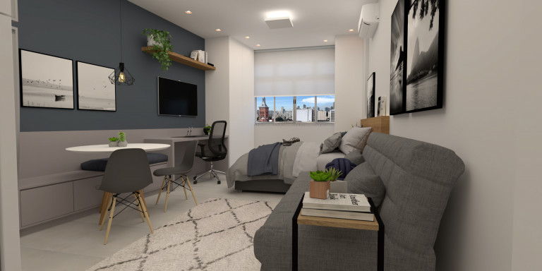 Imagem Apartamento com 1 Quarto à Venda, 32 m² em Centro - Rio de Janeiro
