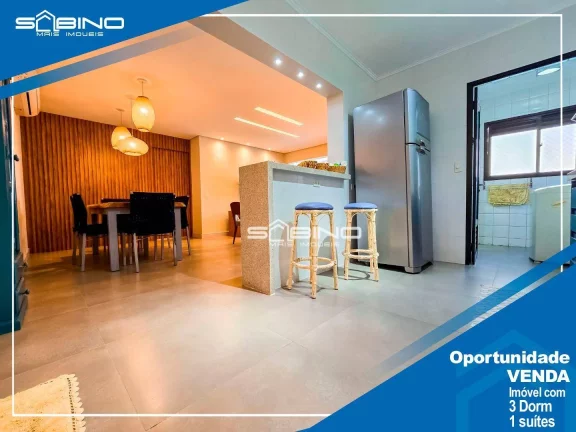 Foto do imóvel Apartamento à Venda no Edifício Jamaica, com 3 dormitórios 1 suíte 102m², em Riviera de São Lourenço - Bertioga SP
