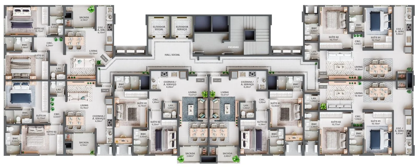 Imagem Apartamento à venda com 70m2 por R$ 850.000,00