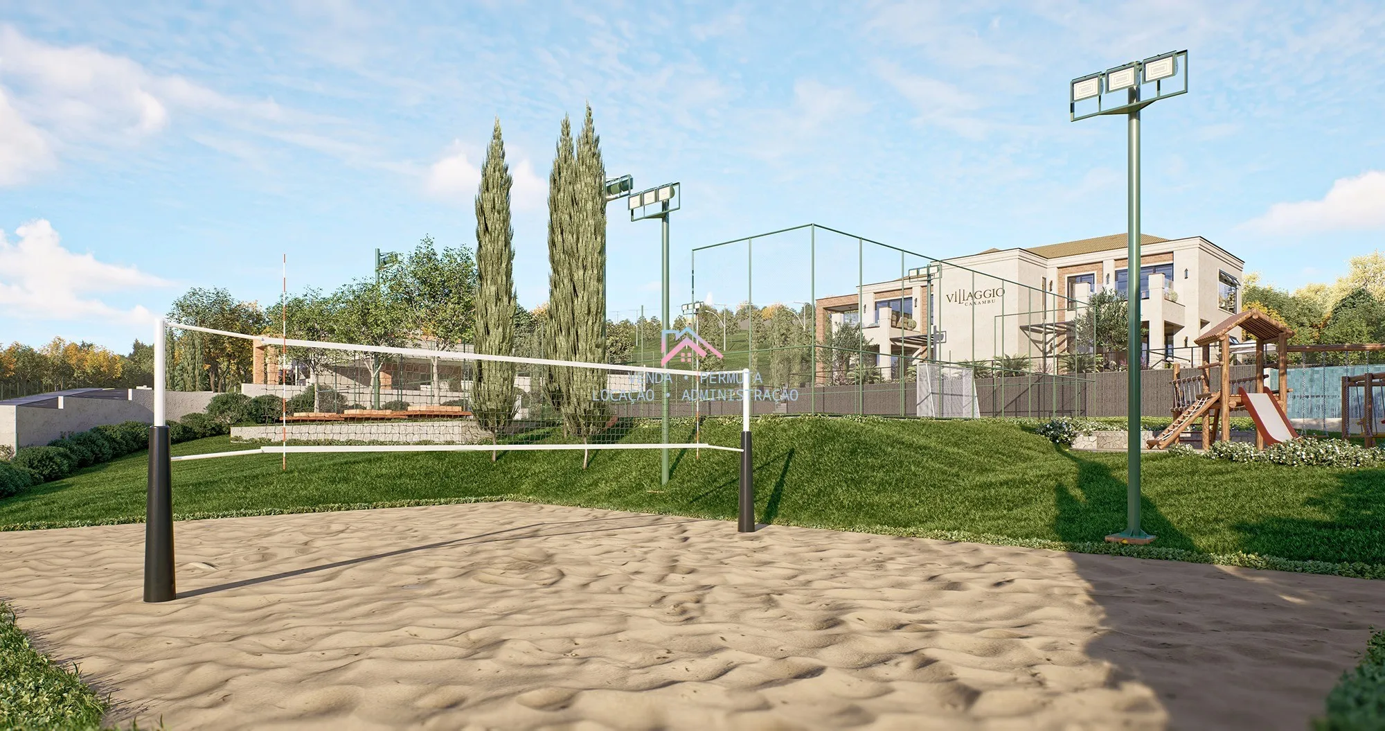 Imagem Terrenos à venda condomínio Villaggio Caxambu - Lotes à partir 1000 m2 - Bairro Caxambu - Jundiaí -