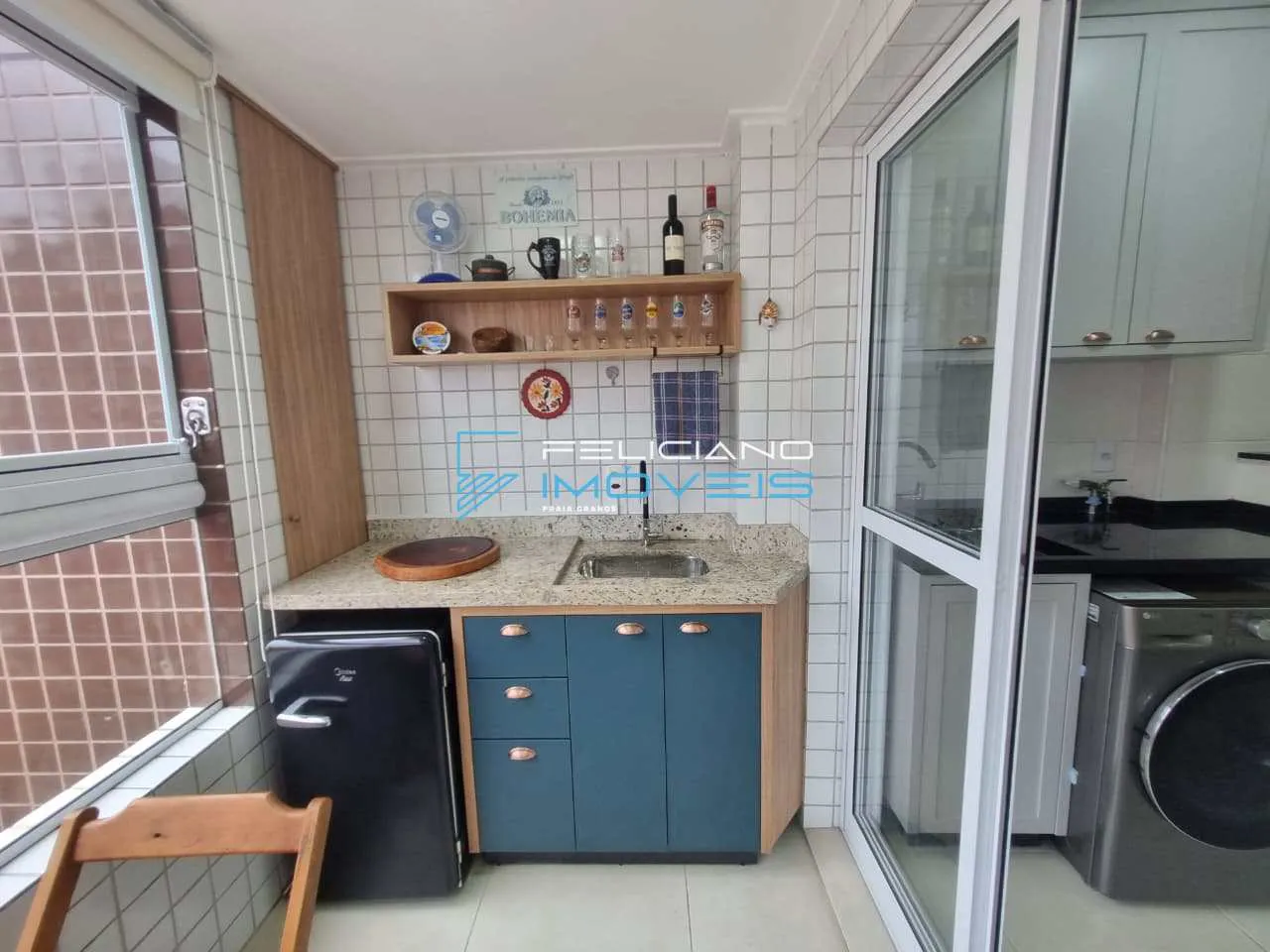 Imagem Apartamento com 2 quartos, Ocian, Praia Grande - R$ 635 mil, Cod: 7287