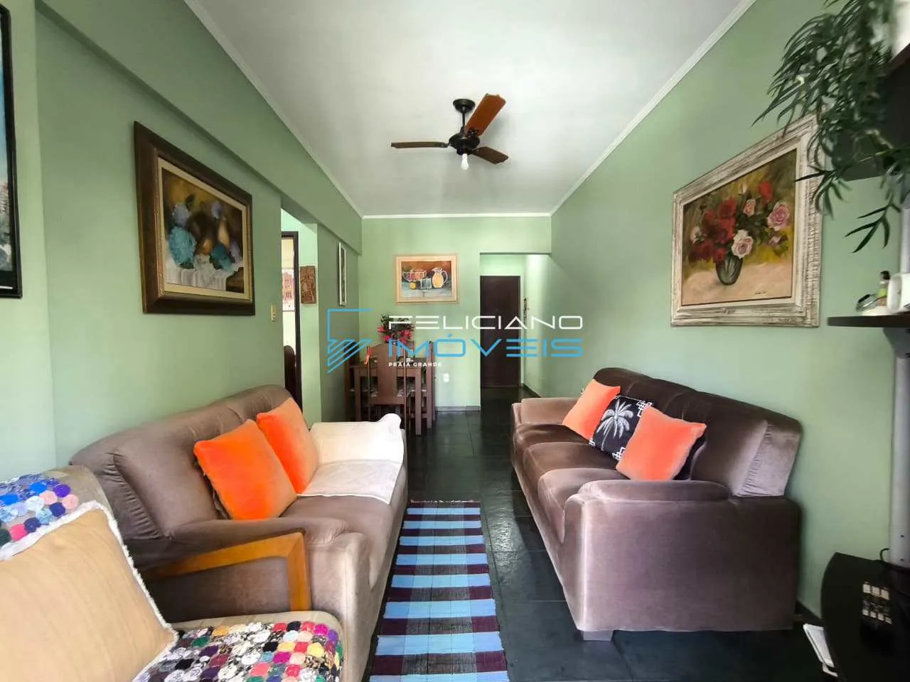 Imagem Apartamento com 2 quartos, Guilhermina, Praia Grande - R$ 380 mil, Cod: 7312