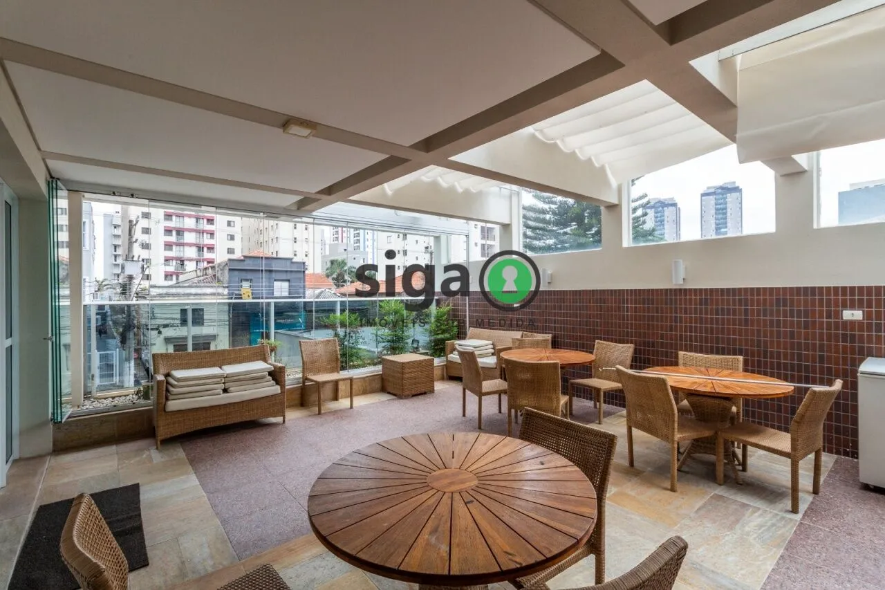 Imagem Apartamento Mobiliado para Locação com Ar Condicionado e Sacada Gourmet Próximo à Celso Garcia e M