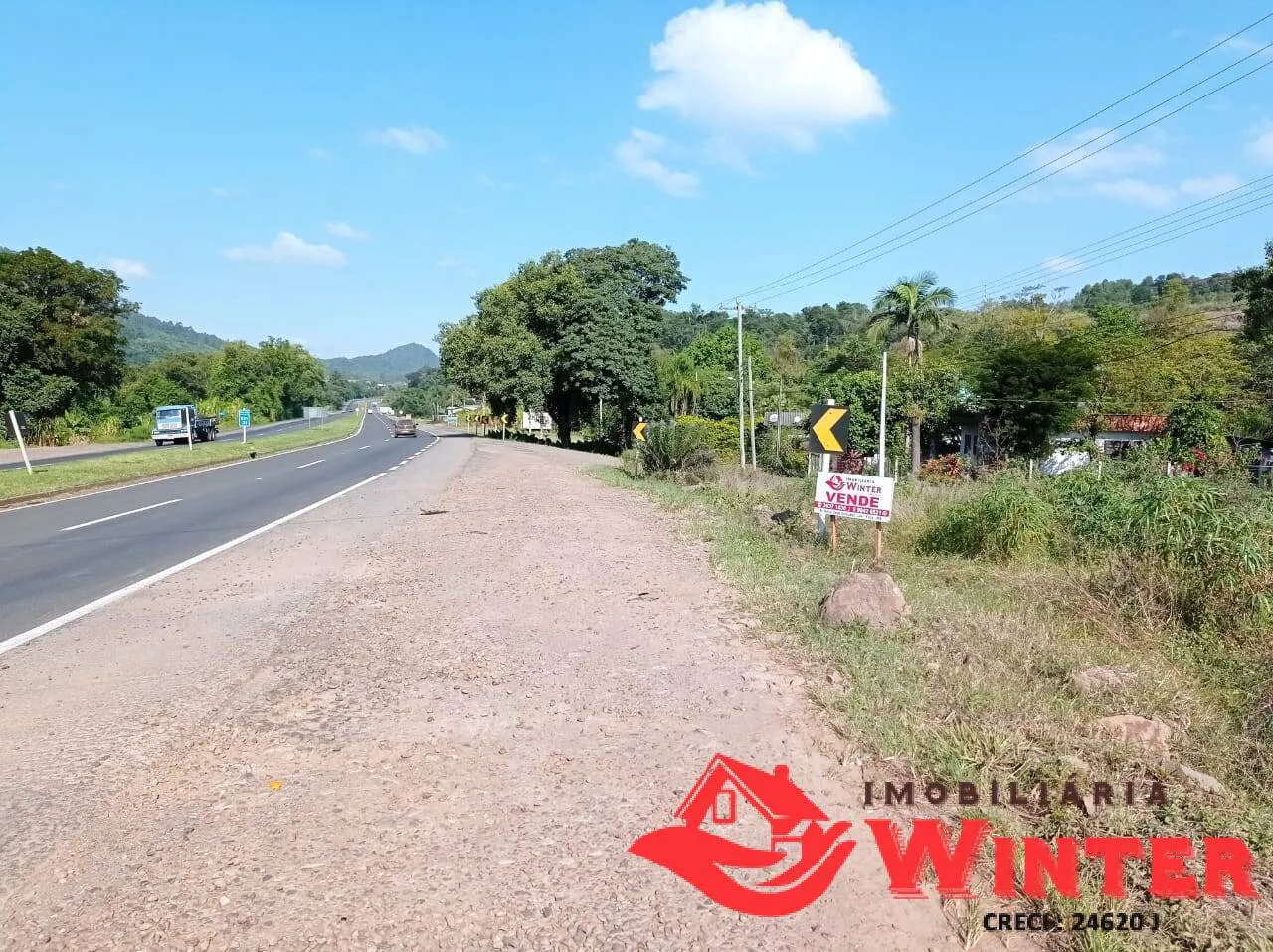 Imagem Ótimo terreno com 2.000,00m² as margens da RS 452 em Bom Princípio.