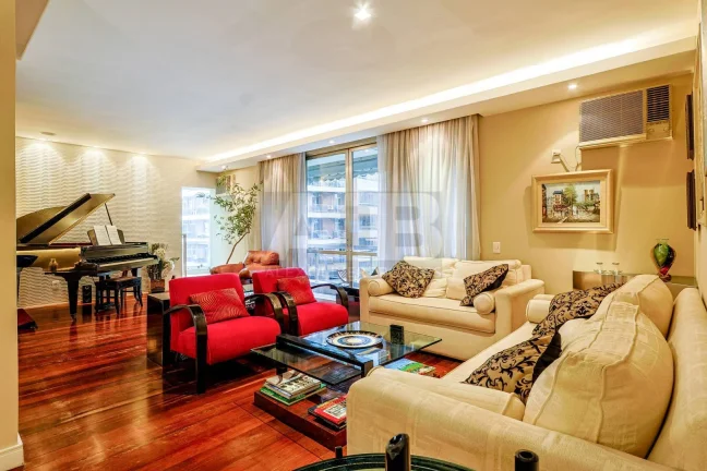 Imagem Apartamento à venda na Lagoa, 150m2, 2vgs, 3 quartos, na Alexandre Ferreira