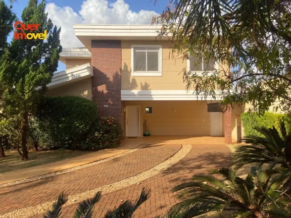 Imagem Maravilhosa casa em condomínio para locação na Vila do Golf, Ribeirão Preto-SP! 3 quartos, 3 suítes, 1 sala, 5 banheiros, 320m² de área. Aproveite essa oportunidade! Quer Imóvel Negócios Imobiliários!