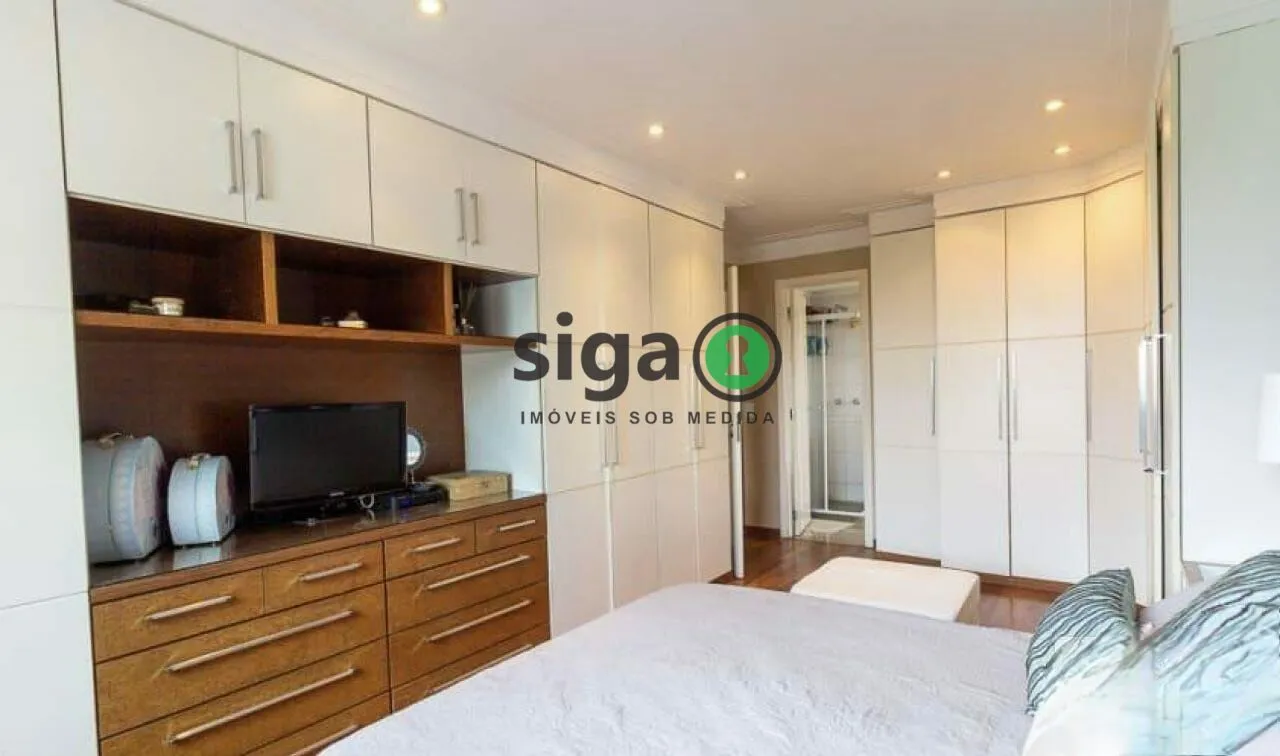 Imagem Apartamento Alto Padrão À Venda No Brooklin | 218 m² | Andar Alto | 4 Dormitórios (3 Suítes) | Varan