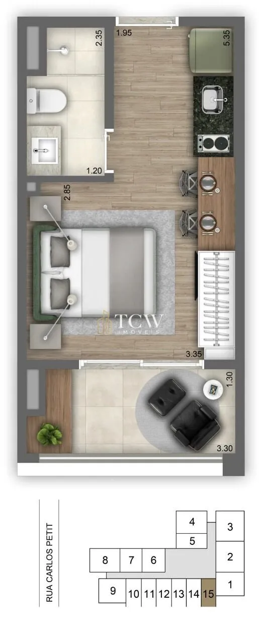 Imagem Apartamento à venda no bairro Vila Mariana - São Paulo/SP, Zona Sul