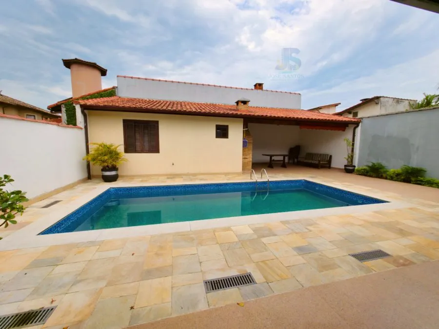 Foto do imóvel Casa À Venda Bertioga - Litoral / Piscina Privativa + Edicula | 3 Dorms | 360M² - Garagem para 4 Veicúlos -