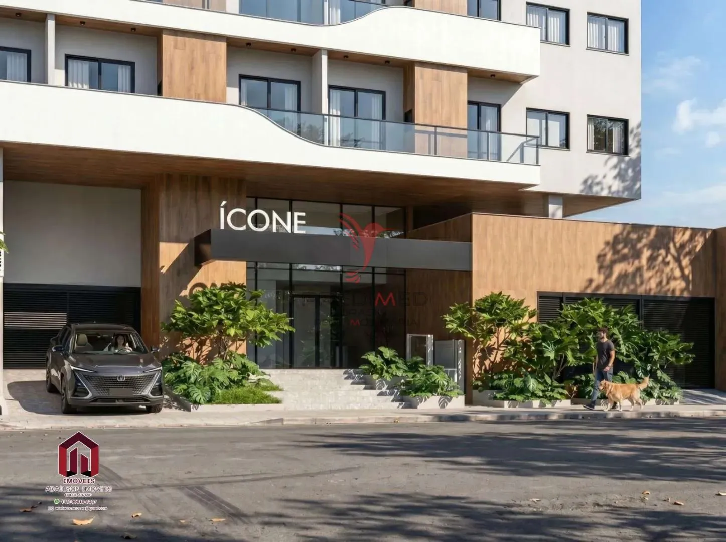 Imagem Unidades habitacionais do Icone Residence Florianópolis SC Brasil