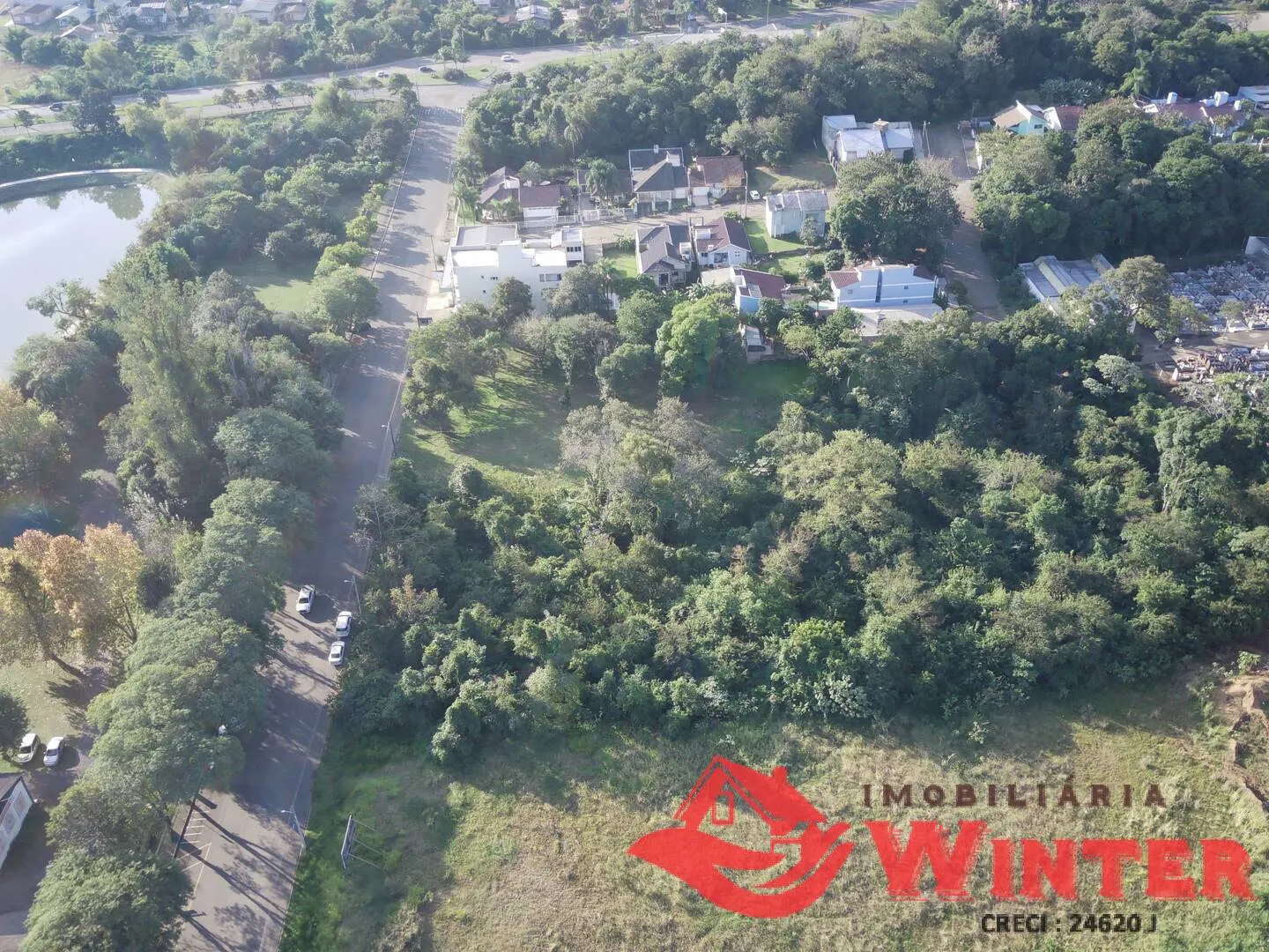 Imagem Lote de frente ao Parque Municipal.