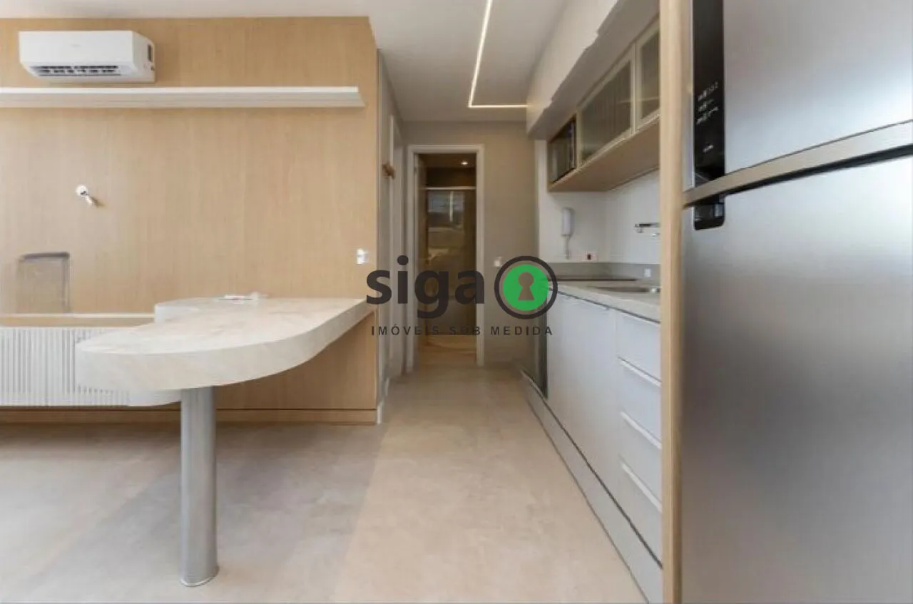 Imagem Apartamento á venda 38m² com 1 quarto, 1 vaga localizado no eixo Berrini x Chucrizaidan.