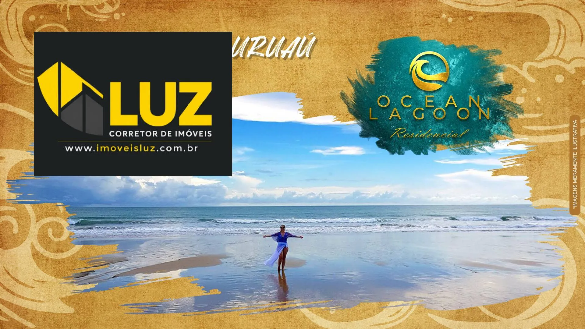 Imagem O Melhor Loteamento na Praia de Uruaú - CONDOMÍNIO OCEAN LAGOON RESIDENCE