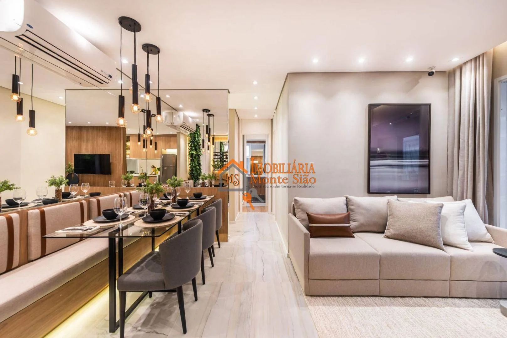 Imagem Apartamento com 2 dormitórios à venda, 56 m² por R$ 530.000,00 - Vila das Bandeiras - Guarulhos/SP