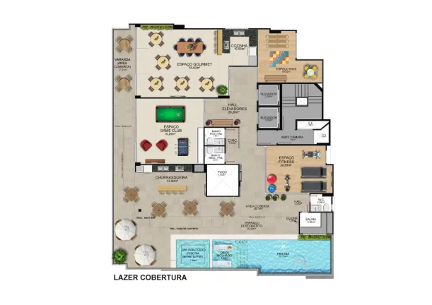 Imagem Edifício Gabriel Braga no Centro de Guarapari apartamento com dois dormitório sendo uma suite área de lazer completa na cobertura.