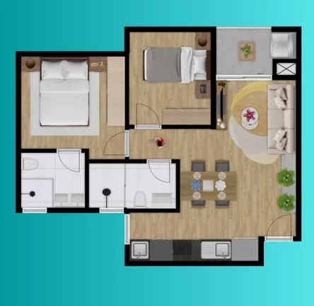 Imagem Figueira Garcia - Apartamento à venda no bairro Murta - Itajaí/SC