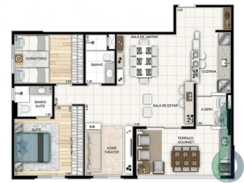 Imagem Apartamento 3 quartos em São Caetano do Sul SP, apartamento à venda em São Caetano do Sul, apartamento 3 dormitórios com suíte em São Caetano do Sul