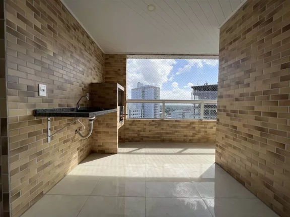 Imagem Apartamento com 1 dorm, Guilhermina, Praia Grande - R$ 380 mil, Cod: 114
