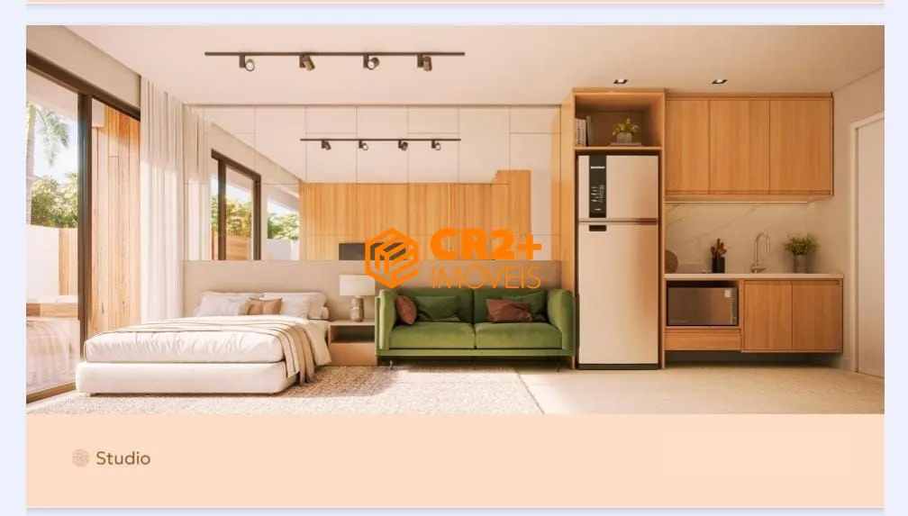 Imagem Studio a venda de 19m² em Porto de galinhas