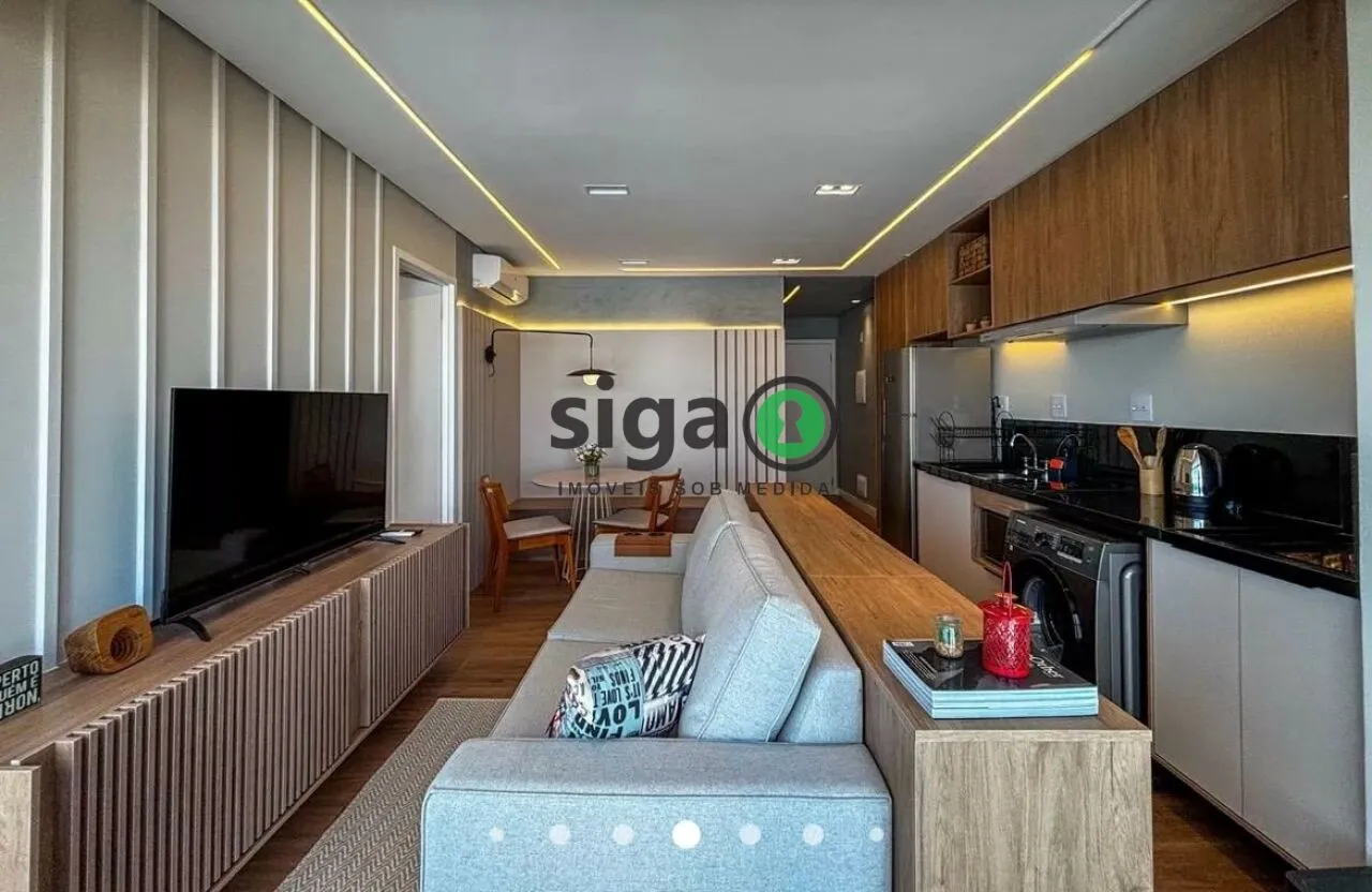 Foto do imóvel Apartamento com 50m², 1 suíte no Jardim América Mobiliado, 1 vaga
