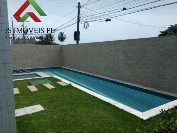 Imagem Flat de luxo para locação em Barra de Jangada, Jaboatão dos Guararapes-PE: 1 quarto, 1 sala, 1 banheiro, 1 vaga de garagem!