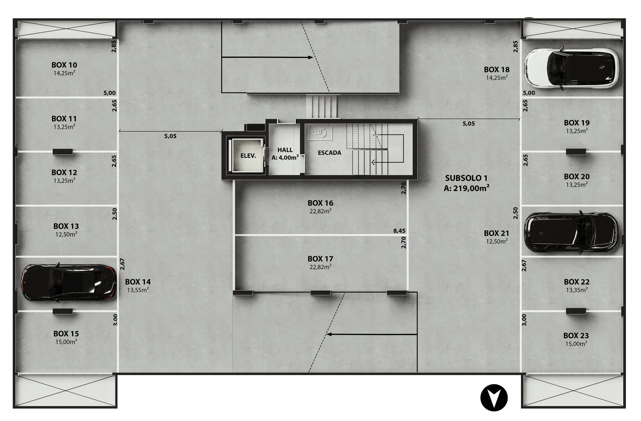 Imagem Apartamento à venda em Caxias do Sul, Exposição, com 3 quartos, 128.93m2
