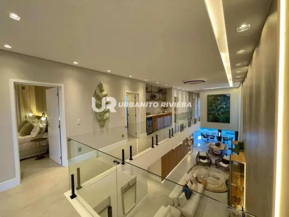 Imagem Casa de alto padrão na Riviera com design refinado e piscina com spa