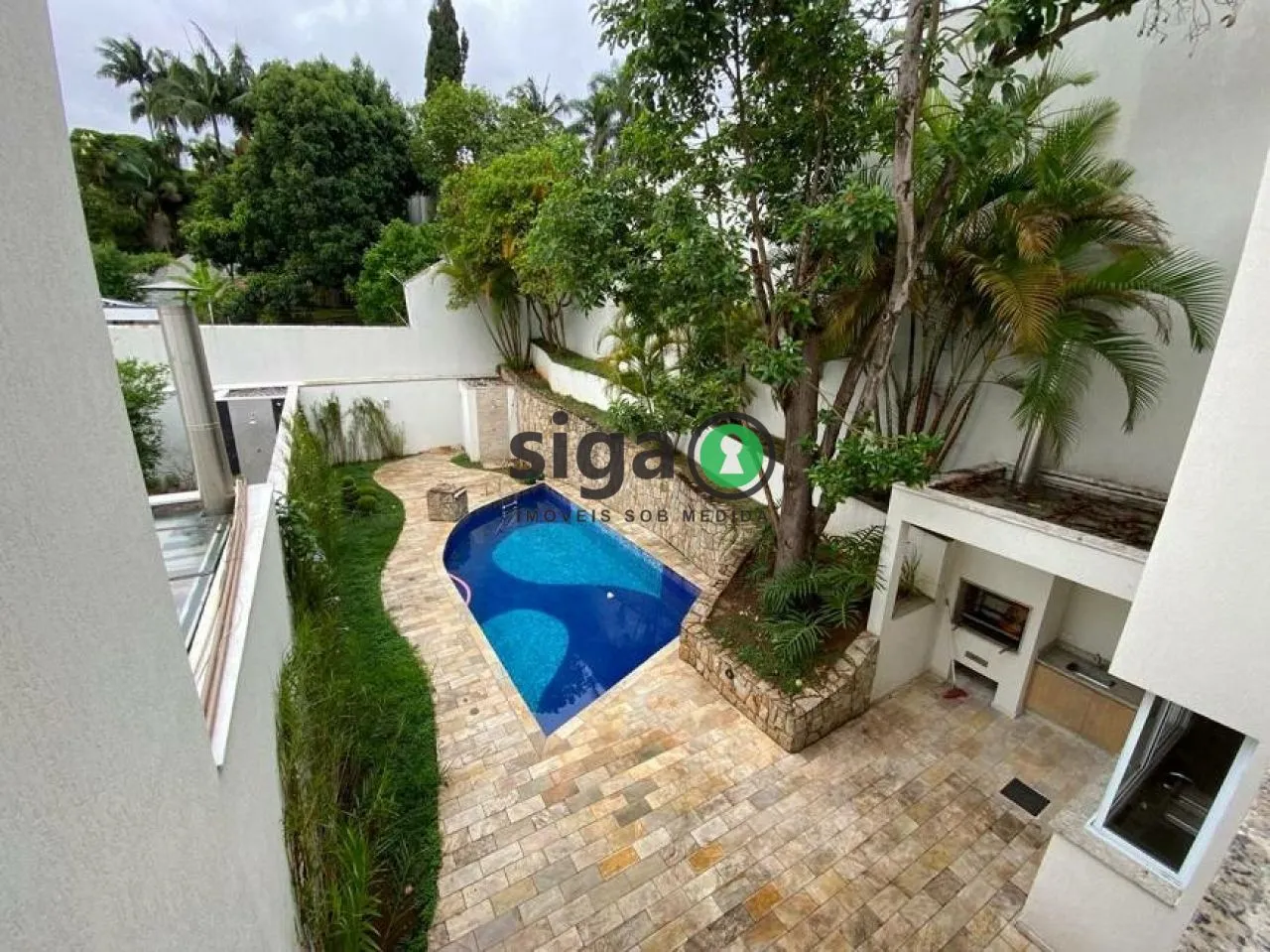 Imagem Casa em condomínio fechado com 425 m² e 4 suítes - Brooklin Paulista