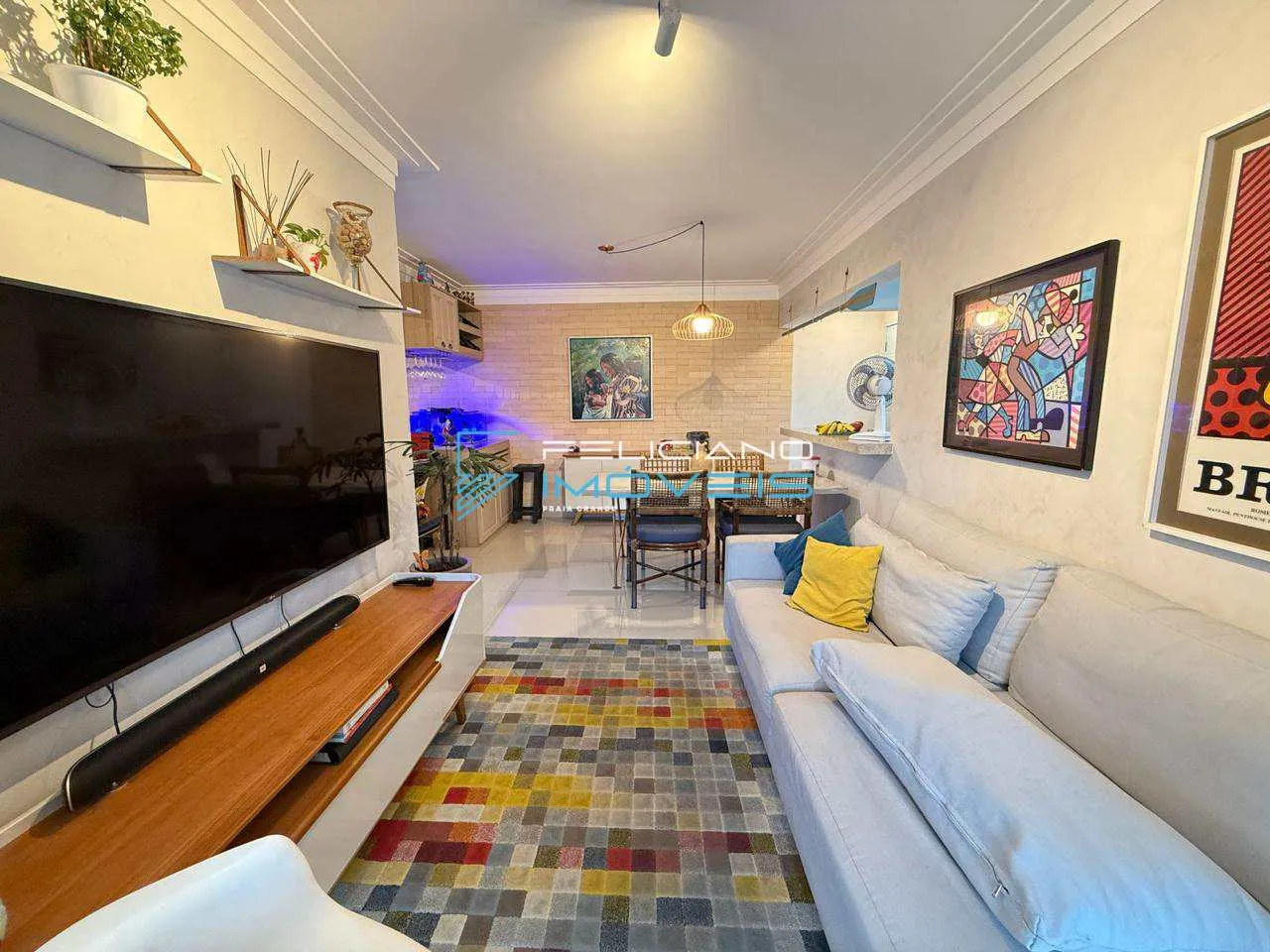 Imagem Apartamento com 3 quartos, Canto do Forte, Praia Grande - R$ 1.59 mi, Cod: 6874