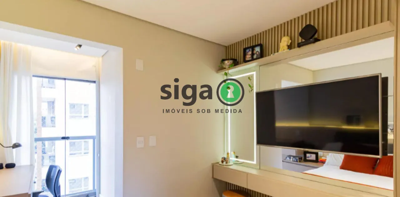 Imagem Apartamento de 141m2 à venda no Brooklin, com 03 suítes e 2 vagas